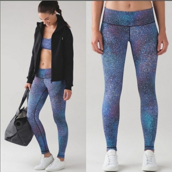 LULULEMON Wunder Under Pant III Strive leggings - Picture 7 of 8